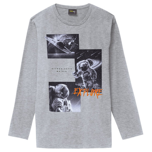 Camiseta Espaço Cinza