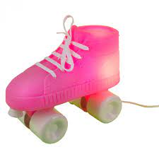 Luminária Patins Rosa