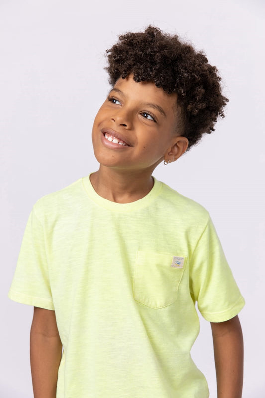 Blusa Amarelo Fluor UM+UM