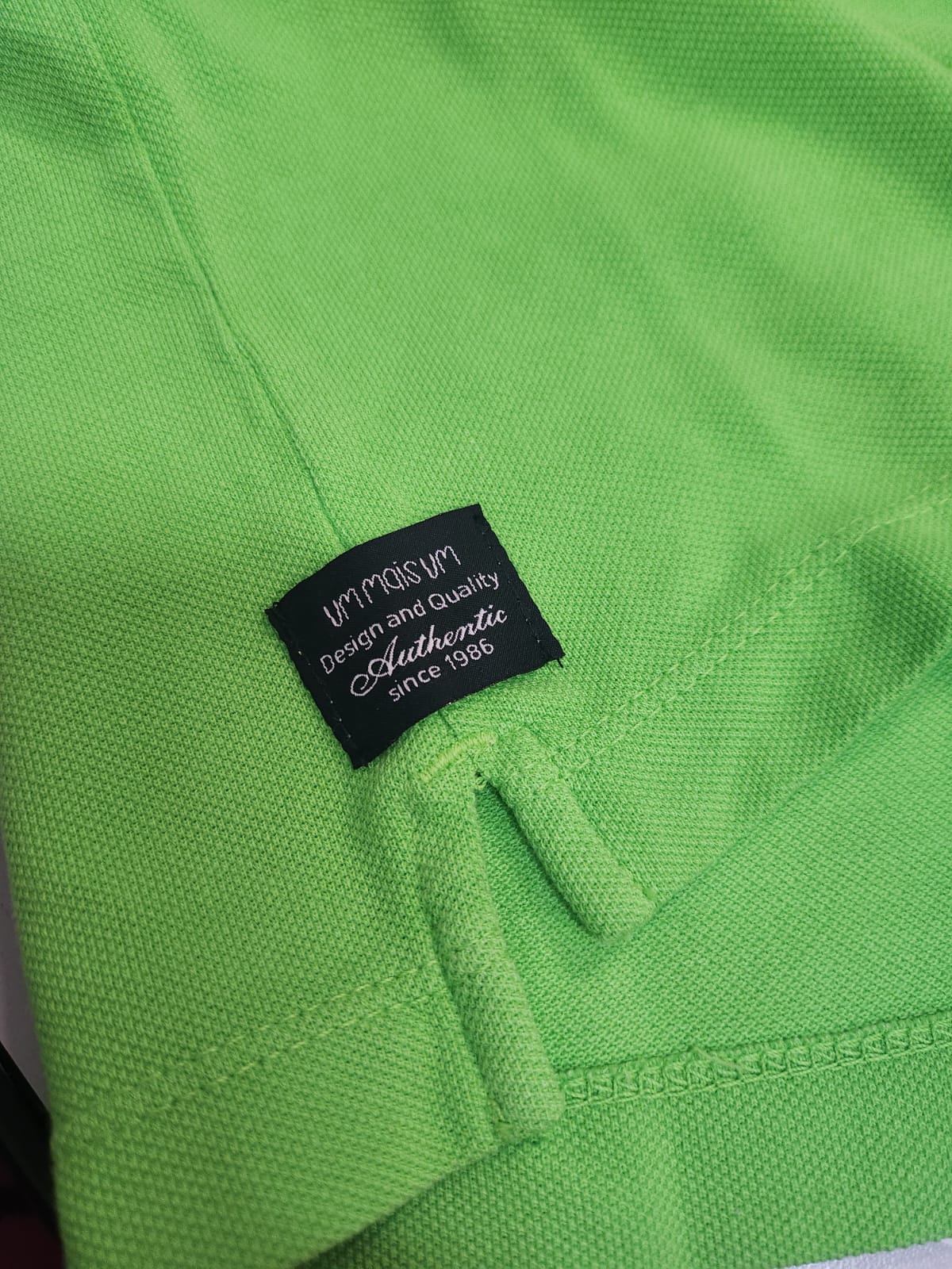 Polo Piquet Verde UM+UM