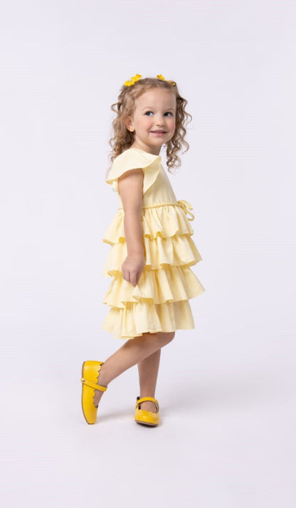 Vestido Babados UM+UM