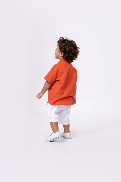 Bata Linho Terracota UM+UM