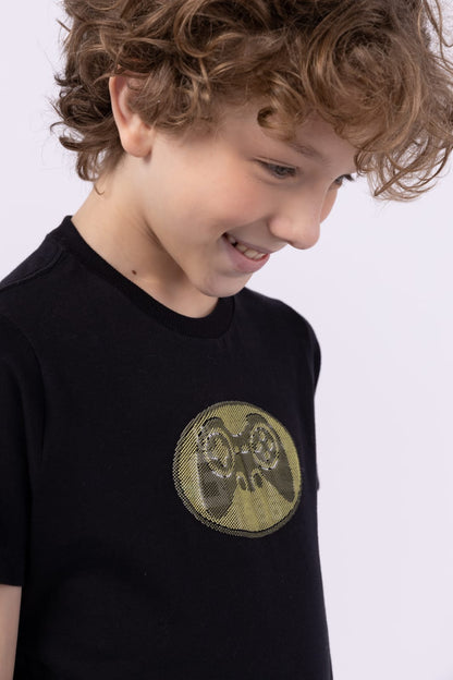 Camiseta Preta Game UM+UM