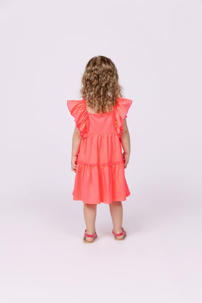 Vestido Rosa Fluor UM+UM