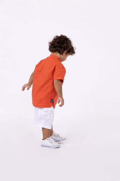 Bata Linho Terracota UM+UM