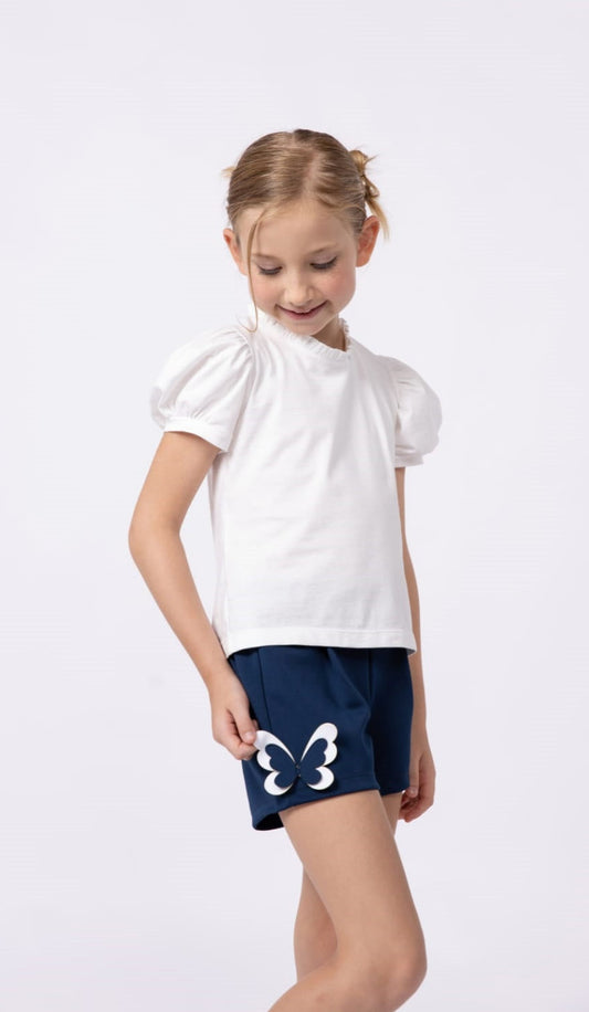 Short Neoprene Marinho Beabá