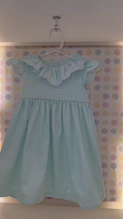 Vestido Bebê Mariana Verde Buá