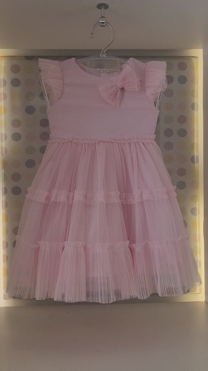 Vestido Rosa Claro Petit Cherie