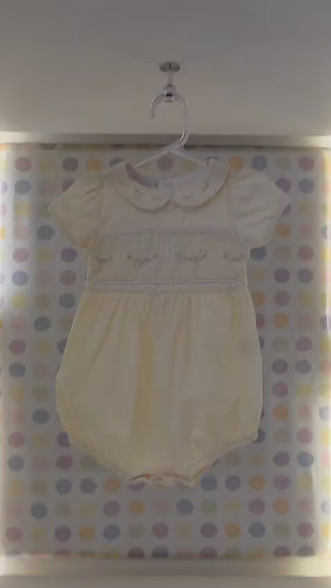 Homper Bebê Floral Amarelo Buá