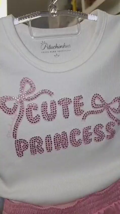 Conjunto Infantil Princesa Pituchinhus