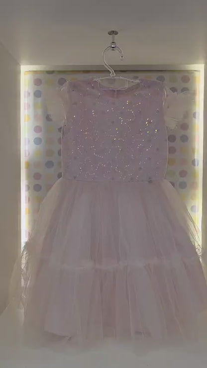 Vestido Infantil Paetês Petit Cherie