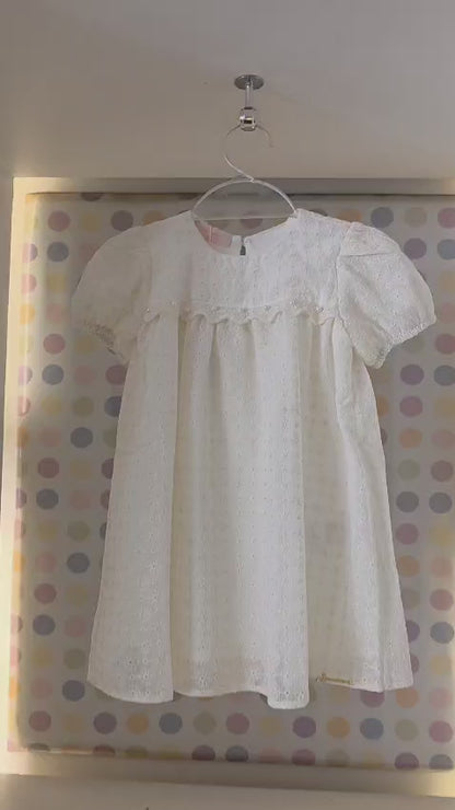 Vestido Bebê Menina Chiffon Off Buá