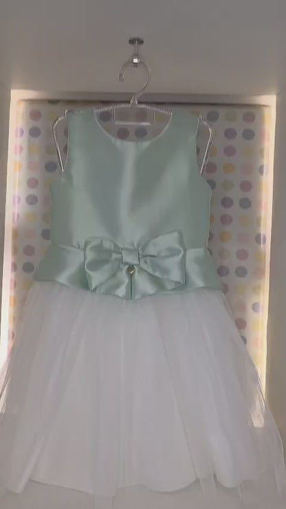 Vestido Infantil Menina Verde Zibeline Buá