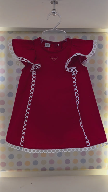 Vestido Bebê Vermelho UM+UM