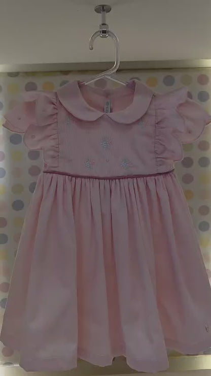 Vestido Bebê Luna Rosa Buá