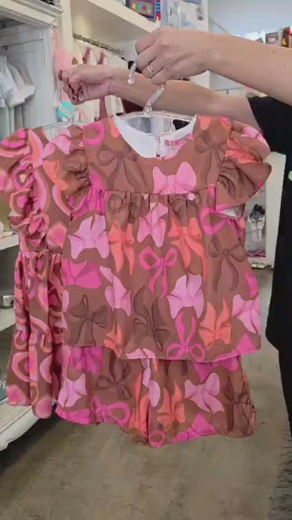 Vestido Infantil Corações Mon Sucré