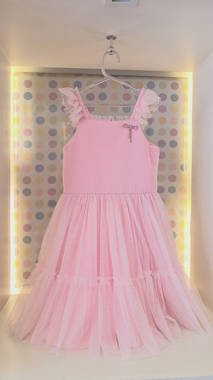 Vestido Infantil Festa Pingente Petit Cherie