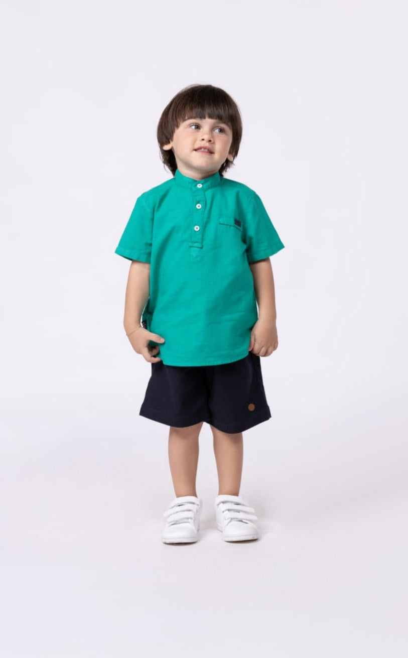 Bata Linho Verde UM+UM