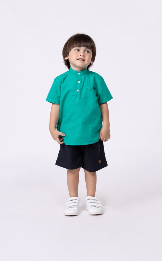 Bata Linho Verde UM+UM